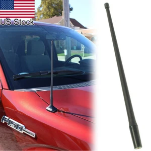 13'' Flexible Radio Antenna Rubber Aerials Mast Truck Signal For Ford F-150 F250 - Picture 1 of 9