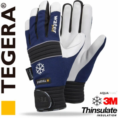 Tegera Arbeitshandschuhe Winterhandschuhe Leder Winter Dick Gefüttert 297 - Bild 1 von 4