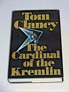 Tom Clancy The Cardinal Of The Kremlin Hardcover 1988 First Printing - Picture 1 of 8
