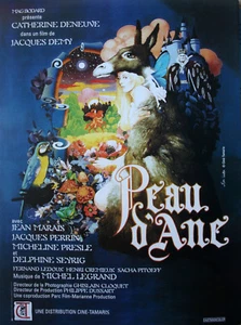 PEAU D'ANE Affiche Cinéma ROULEE 53x40 Movie Poster R2003 JACQUES DEMY - Imagen 1 de 1