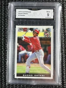 2018 Leaf National SHOHEI OHTANI #5 RC Rookie GMA 9 ANGELS MVP GOAT - Bild 1 von 2