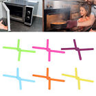 (Multi-Color)6Pcs/Set Silicone Placemat Folding Pot Bowl Plate Mat Heat Insul Fr