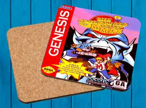 THE ADVENTURES OF MIGHTY MAX SEGA GENESIS POSAVASOS MADERA WOODEN COASTERS - Imagen 1 de 1