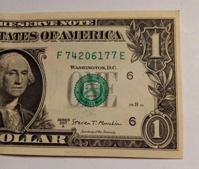 Crisp Uncirculated Miscut Error 2017A One - Image 1 of 3