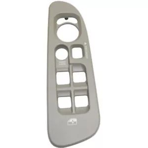 Para 2002~2010 Dodge Ram 1500 2500 3500 Puerta Interruptor Ventana Bisel Panel Cubierta Gris - Imagen 1 de 5