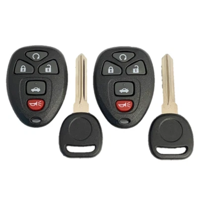 2 mandos remotos electrónicos sin llave OEM + llaves de chip 5 botones KOBGT04A 22733524 Foto 1 de 3