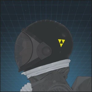 Original LEGO Art Space Blacktron Visera Plumón 8"x8" Impresión - Imagen 1 de 1