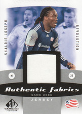 2011 SP Game Used Authentic Fabrics #SJ Shalrie Joseph D Jsy