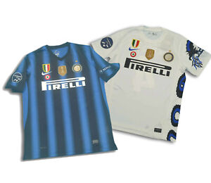 Maglietta INTER 2010 2011 maglia triplete champions da collezione vintage retro！