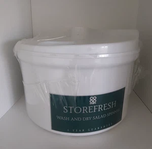 Co-op Storefresh Salad Spinner 8" Dia with Lid Dishwasher safe and BPA free - Picture 1 of 4