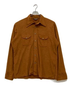 Baracuta Estimated 70-80s Terry Suede Shirt XL - Picture 1 of 6