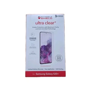 ZAGG Invisible Shield (Ultra Clear+) Screen Protector for Galaxy (S20+) - Clear - Photo 1 sur 1