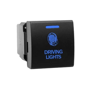Interruptor pulsador luces de conducción T120B para Toyota RAV4 Prado 150 Camry LED AZUL - Imagen 1 de 4