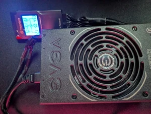 EVGA Supernova 1600 T2 80 Titanium 1600w Power Supply - Great Condition - Zdjęcie 1 z 15