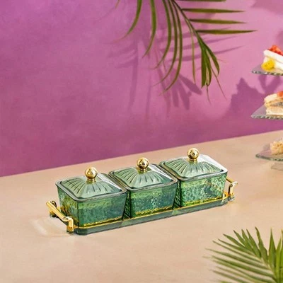 Dried Fruit Organizer Multifunctional Snack Tray for Candy Snacks - Image 1 of 2