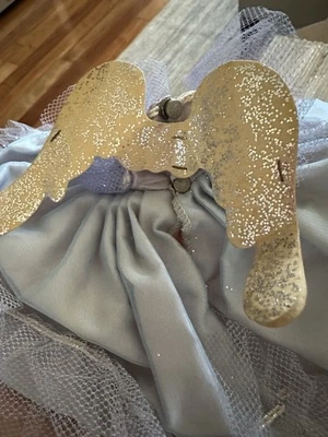 Vestido de hadas/ángel vintage de moda con etiqueta de jengibre cosmopolita de los años 50 con tocado Foto 1 de 4