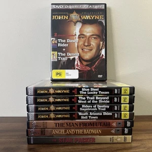 John Wayne DVD Bundle Bulk Lot 8 Discs 13 Films - Picture 1 of 16
