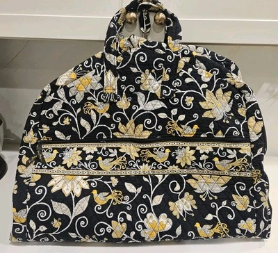 Vera Bradley 'Yellow Bird' Quilted Hanging Garment Travel Bag-Retired - Image 1 of 4