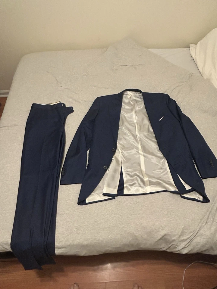 复古 SuitSupply Napoli Old money style 罕见西装套装 — 第 1/4 张图片