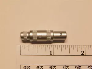Lemo FFA-0S-302-CLAC32 S Series 2P Straight Plug w/ Cable Collet, Solder Cups - Picture 1 of 2