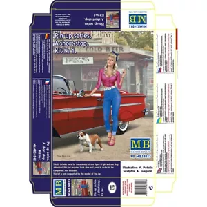 Kit de figuras a escala MASTER BOX MB24015 serie Pin-up 1:24. Una parada corta. Kit Nº1 - Imagen 1 de 9