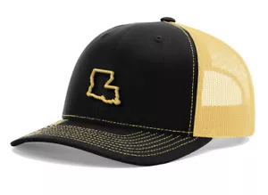 Sombrero de camionero Louisiana Team Pride Snapback Richardson - Imagen 1 de 2