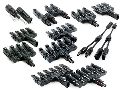 SOLARTRONICS Solarstecker Kabel Verbinder Verteiler 1-6 fach Solarkabel Solarpanel PV 0% MwSt