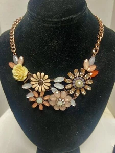 Floral Park Lane Necklace Adjustable. New - Picture 1 of 14