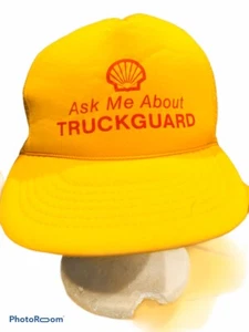 Gorra Shell Gasolinera De Colección Empleado SnapBack Gorra Estilo Camionero Promoción Difícil de Encontrar - Imagen 1 de 10