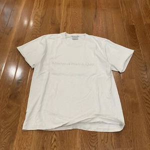T-shirt Museo della Pace e della Tranquillità taglia grande colore bianco sporco panna - Foto 1 di 7