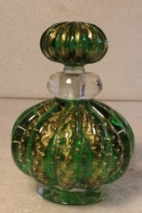 KUNSTGLAS PARFUM ARCHIMEDE SEGUSO MURANO ITALIEN SIGNIERT MADE FOR AVEDA  - Bild 1 von 12