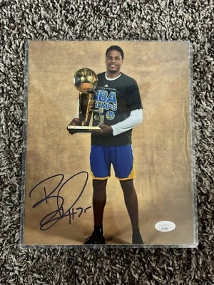 Foto autografiada firmada por Brandon Rush de 8x10 JSA COA WARRIORS Foto 1 de 2