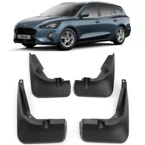 Genuine Full Set Splash Guards Mud Flaps For 2018-2024 Ford Focus MK4 IV Estate - Picture 1 of 8