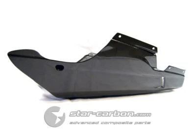 VASCA PUNTALE INFERIORE RACING PISTA FIBRA CARBONIO DUCATI 848 1098 1198 Foto 1 de 2