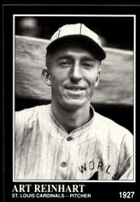 1991 Conlon Collection TSN Art Reinhart St. Louis Cardinals #242