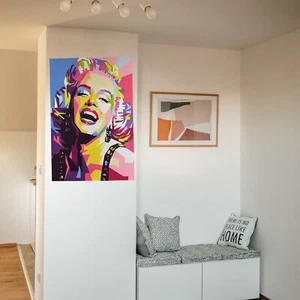 "Marilyn Monroe Leinwandbild Wandkunst Design 24""x16" - Bild 1 von 2