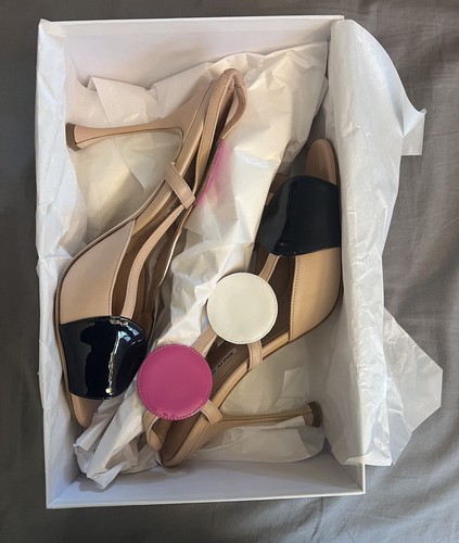 MBT Sandali slingback NUOVI MANOLO BLAHNIK Taglia 42