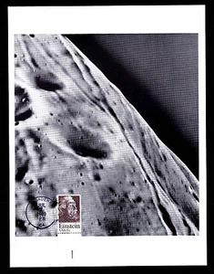 Viking 1 1977 - Primer plano de fobos satelitales marcianos - Foto de 10" x 8" (esp#7985) - Imagen 1 de 2