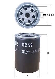 Oil Filter fits JENSEN INTERCEPTOR 6.3 7.2 69 to 76 Mahle Top Quality Guaranteed