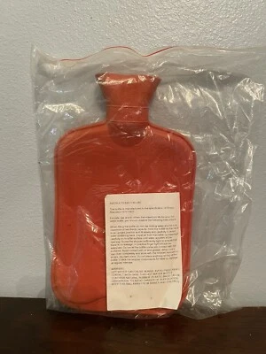 The Vermont Country Store = botella de agua caliente con cubierta a cuadros de búfalo NUEVO Foto 1 de 4