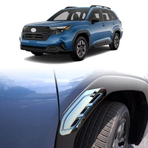 2pcs Fender Side Front Intake Cover Trim Fit for Subaru New Forester 2025 2026 - Picture 1 of 17