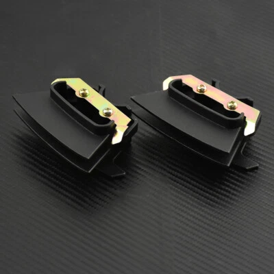 Black Finned Spark Plug Covers Fit For Harley Touring Road King 2017-25 Softail - Image 1 of 4