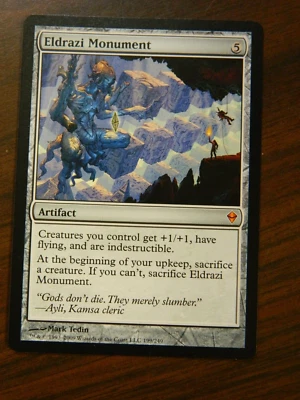 MTG Zendikar Eldrazi Monument Mythic Artifact Unplayed NM - Image 1 of 2