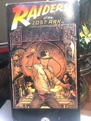 Raiders Of The Lost Ark VHS Tape 1989 - Image 1 of 4