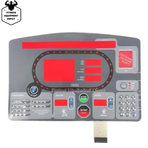 Interruptor de membrana panel de control cinta de correr teclado STAR TRAC 7532 7632 7600 - Imagen 1 de 5