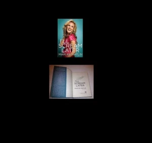 LIBRO FIRMADO MARLEEN MATLIN GRITARÉ LATER CON CERTIFICADO DE AUTENTICIDAD DE FIRMA 1A EDICIÓN PRIMERA IMPRESIÓN - Imagen 1 de 1