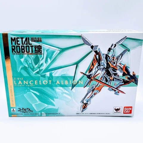 BANDAI METAL ROBOT SPIRITS SIDE KMF Code Geass Lancelot Albion Figure Japan Cover