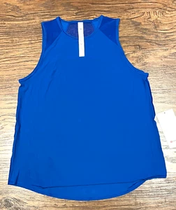 NUEVA Camiseta sin Mangas Mujer Lululemon Esculpida Cobalto Galáctico Talla 6-8-10 - Imagen 1 de 7
