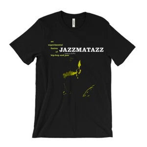 Jazzmatazz T Shirt - hip hop  jazz fusion classic - DJ Premier GURU mass appeal - Picture 1 of 3