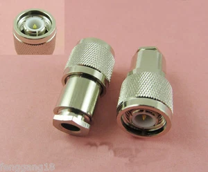 1pc TNC Male Plug Clamp RG58 RG142 RG400 RG223 LMR195 LMR200 Cable RF Connector - Picture 1 of 1